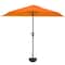 Pure Garden 9ft Half Umbrella with Base, Terracotta 50-LG1054B - alternate 5